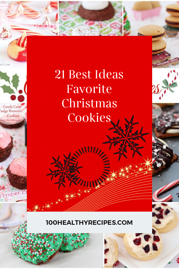 21 Best Ideas Favorite Christmas Cookies – Best Diet and Healthy